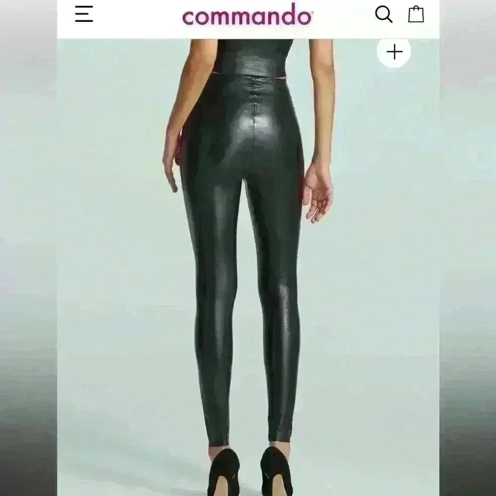 Commando Faux Leather Legging size XL in excellent condition